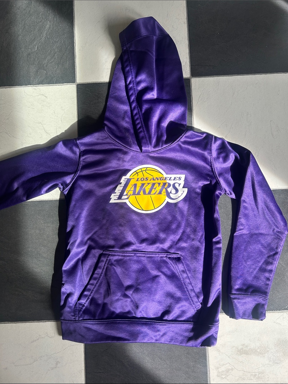 NBA Los Angeles Lakers Purple Hoodie for Kids